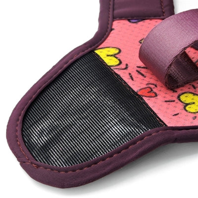 Afbeelding laden in galerijviewer, Morso hondentuig body mesh gerecycled pink think roze
