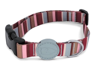 Afbeelding laden in galerijviewer, Morso halsband hond gerecycled skyline rood roze
