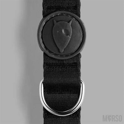 Afbeelding laden in galerijviewer, Morso halsband hond gerecycled pureness zwart
