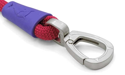 Afbeelding laden in galerijviewer, Morso hondenriem regular rope gerecycled red velvet rood
