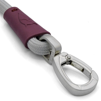 Afbeelding laden in galerijviewer, Morso hondenriem soft rope gerecycled grey grijs
