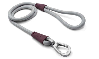 Afbeelding laden in galerijviewer, Morso hondenriem soft rope gerecycled grey grijs
