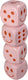 Hd collection kaarsenhouder die polyresin 7.5x7.5x29.5cm