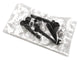 Klickfix nippels (2) schroeven (4) voor cc-100 - 414081