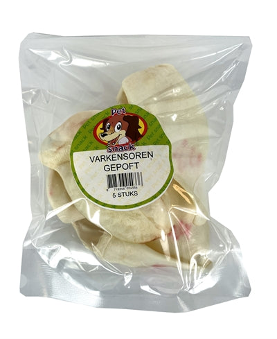 Afbeelding laden in galerijviewer, Petsnack Varkensoren gepoft
