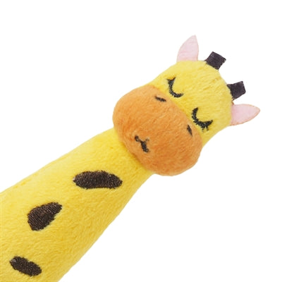 Afbeelding laden in galerijviewer, Rosewood Grijpspeelgoed giraffe met knisper eco friendly gerecycled
