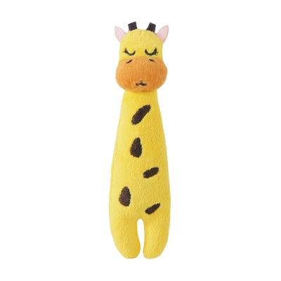 Afbeelding laden in galerijviewer, Rosewood Grijpspeelgoed giraffe met knisper eco friendly gerecycled
