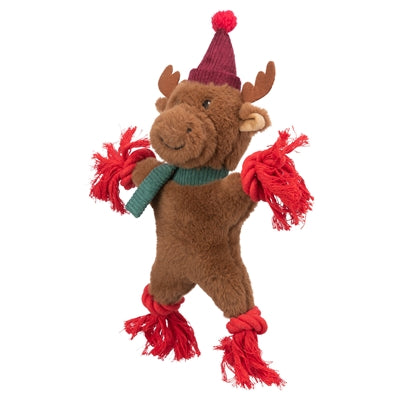 Afbeelding laden in galerijviewer, Trixie Xmas rendier pluche flostouw
