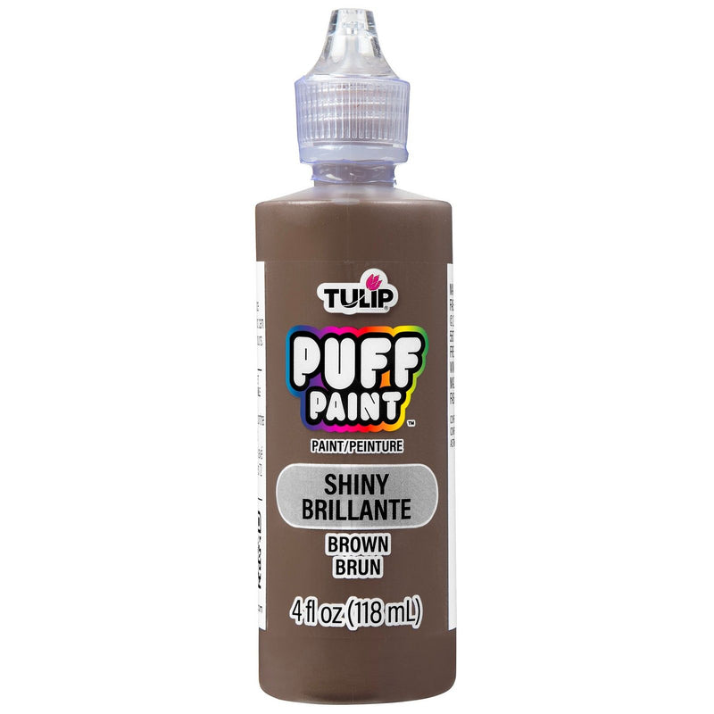 Afbeelding laden in galerijviewer, Tulip • dimensional fabric paint puff brown 118ml
