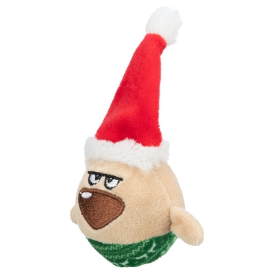 Afbeelding laden in galerijviewer, Trixie Xmas kabouter ratel bal pluche
