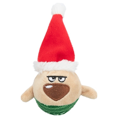 Afbeelding laden in galerijviewer, Trixie Xmas kabouter ratel bal pluche
