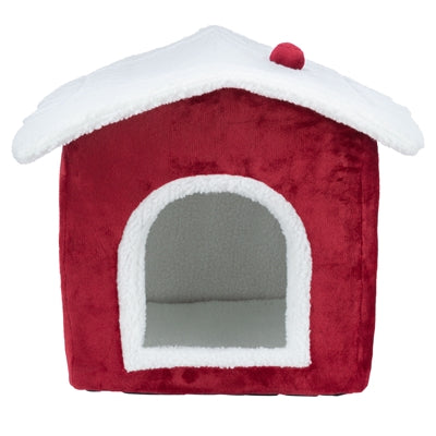 Afbeelding laden in galerijviewer, Trixie kattenmand huis rood wit
