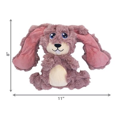 Afbeelding laden in galerijviewer, Kong Scrumplez bunny pluche met piep roze
