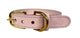 Sazzz Halsband hond braveheart leer lichtroze