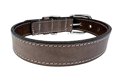 Afbeelding laden in galerijviewer, Sazzz Halsband hond nomad vintage leer bruin
