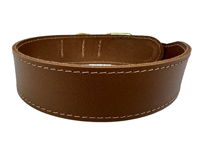 Afbeelding laden in galerijviewer, Sazzz Halsband hond pioneer leer zadel bruin
