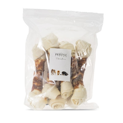Afbeelding laden in galerijviewer, Petstyle living geknoopt bot wit met eend
