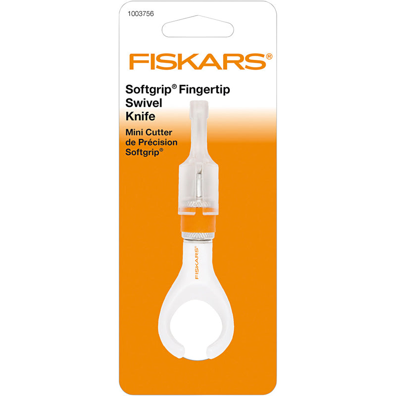 Afbeelding laden in galerijviewer, Fiskars fingertip draaimes - wit - 27,8 x 7 x 2,40cm
