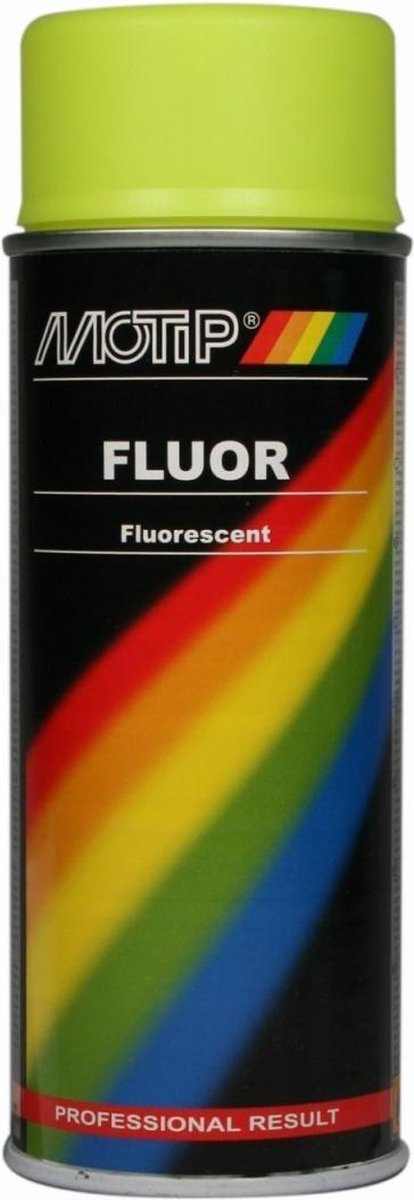 Afbeelding laden in galerijviewer, Motip fluor verf geel spuitbus 400ml
