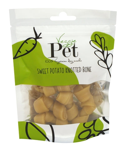 Afbeelding laden in galerijviewer, Veggie pet sweet potato knotted bone
