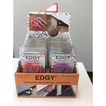 Edgy 1064041 - kassadisplay - gevuld 20 duopacks | 1 stuks