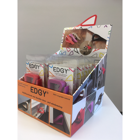 Edgy 1064041 - kassadisplay - gevuld 20 duopacks | 1 stuks