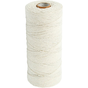 Creotime katoendraad, l: 700 m, extra dunne kwaliteit 12 6, licht naturel, 250 gr, 1 bol