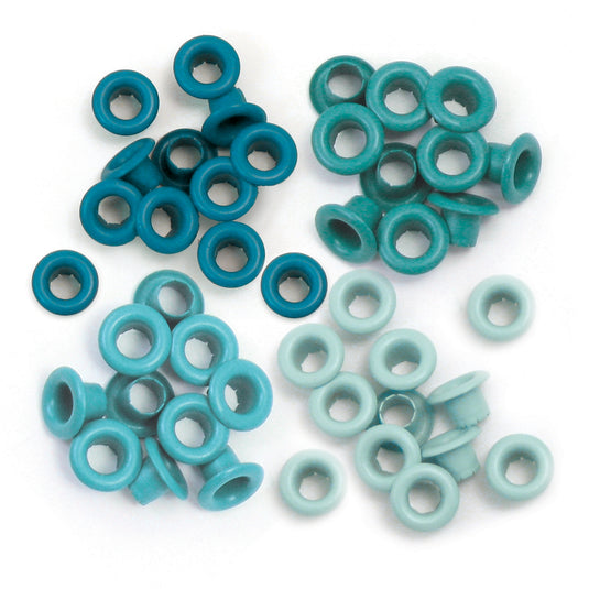 We r makers • eyelet washer standard aqua 60pcs
