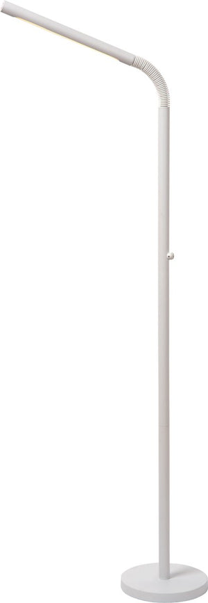 Lucide gilly - oplaadbare leeslamp - accu batterij - led dimbaar - 1x6w 2700k - wit