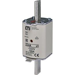 Eti meszekering 224a - 500v din nh1 gg | 3 stuks