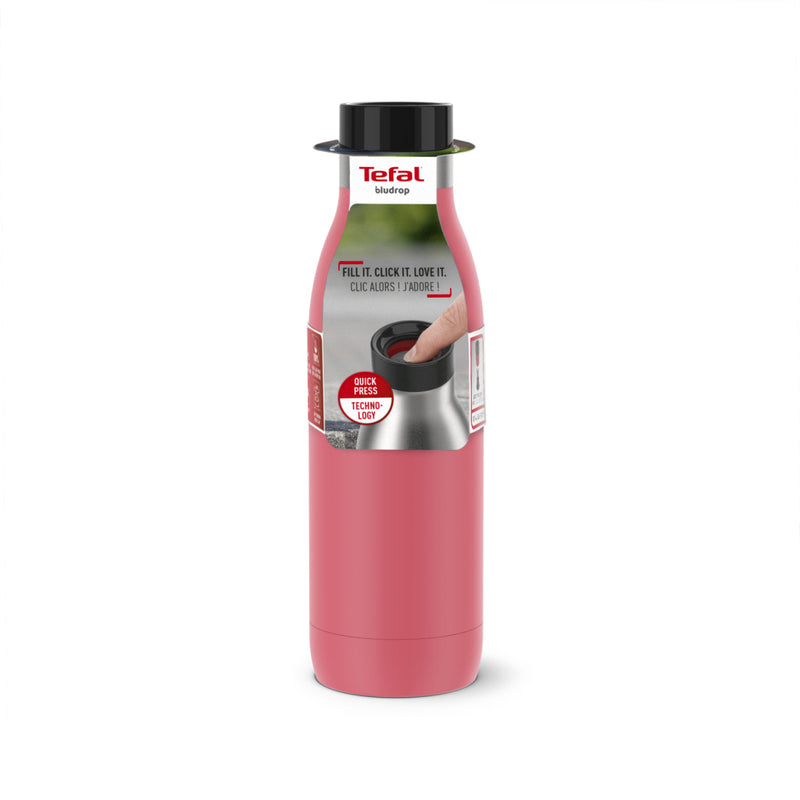 Afbeelding laden in galerijviewer, Tefal n3110410 bludrop basic thermosfles 0.5l koraal
