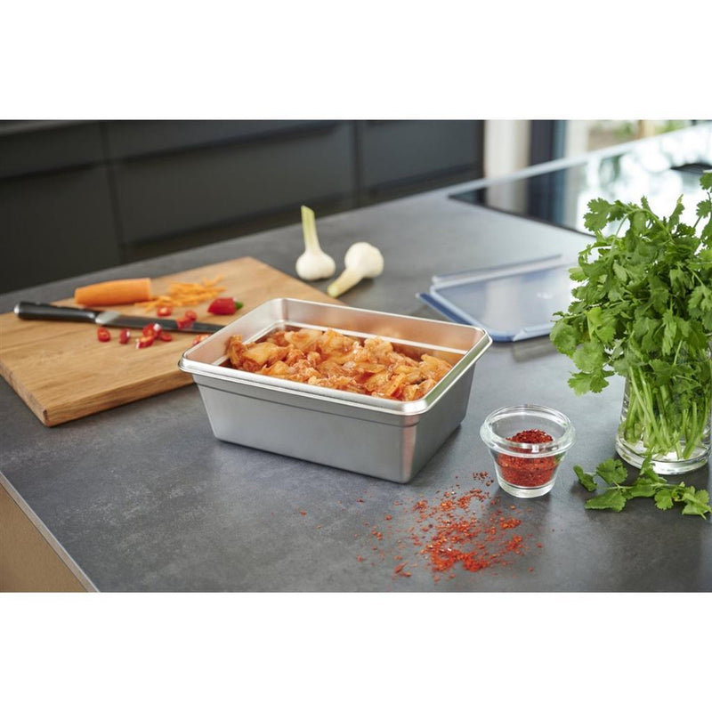 Afbeelding laden in galerijviewer, Tefal Tefal MasterSeal Vershoudbakje 3L RVS Blauw
