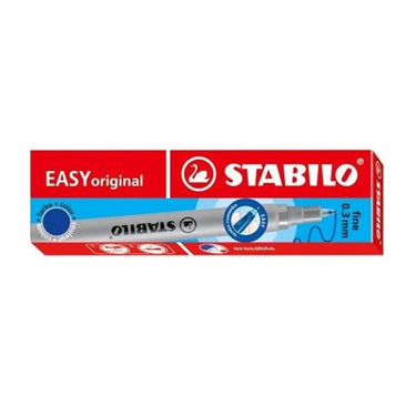 Stabilo easy org vullingen blauw fine