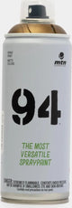 Montana colors mtn94 gouden spuitverf - 400ml lage druk en matte afwerking