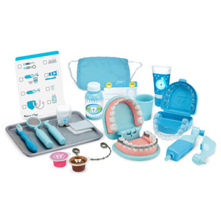 Afbeelding laden in galerijviewer, Melissa doug super smile dentist kit play set
