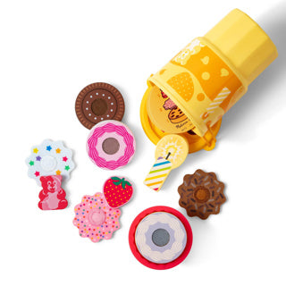 Afbeelding laden in galerijviewer, Spin master melissa doug - cake koekjes speelset voor onderweg - houten speelgoed
