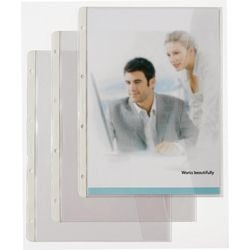 Showtassen hetzel a4 transparant 5 stuks