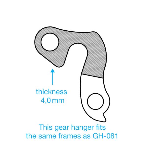 Afbeelding laden in galerijviewer, Union derailleurpad GH-013. diverse merken
