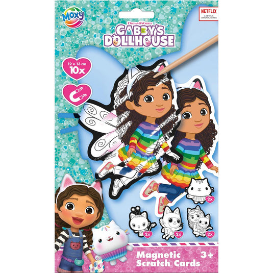 Moxy scratch magneten gabby's poppenhuis, 12d;g.