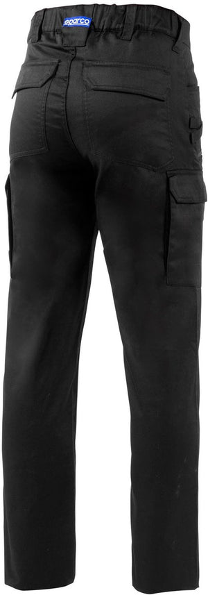 Sparco vermont werkbroek - zwart grijs - maat l