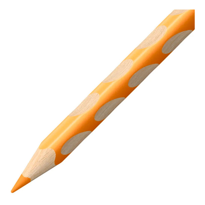 Afbeelding laden in galerijviewer, Stabilo easycolors rechtshandig kleurpotlood - geel oranje
