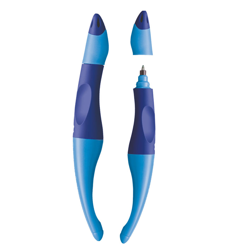 Afbeelding laden in galerijviewer, Stabilo easyoriginal - ergonomische rollerball - rechtshandig - blauwe inkt - navulbaar - blauw
