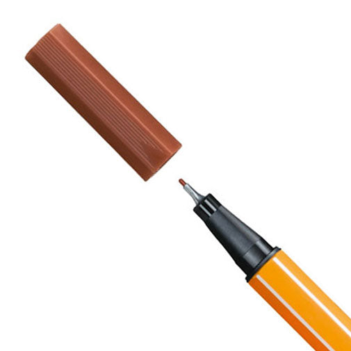 Afbeelding laden in galerijviewer, Stabilo point 88 - fineliner - roodkrijt (88 38)
