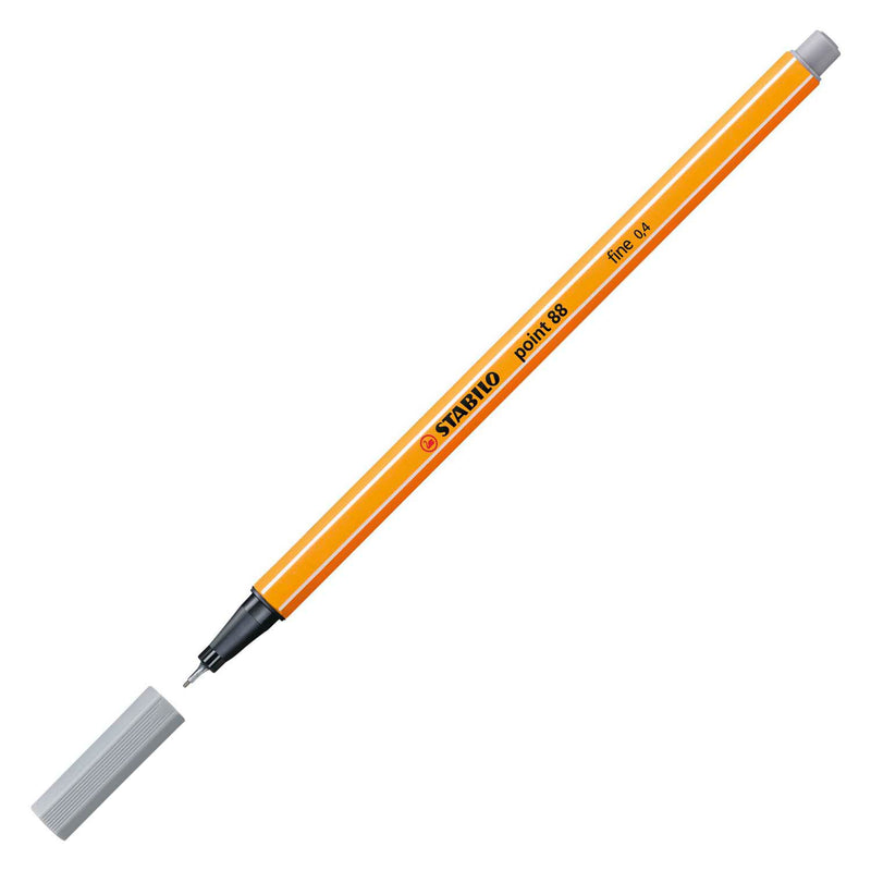 Afbeelding laden in galerijviewer, Stabilo point 88 - fineliner - middel koud grijs (88 95)
