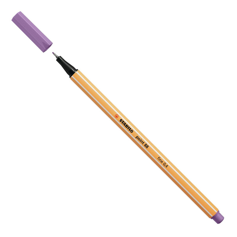 Afbeelding laden in galerijviewer, Stabilo point 88 - fineliner - vergrijsd violet (88 62)
