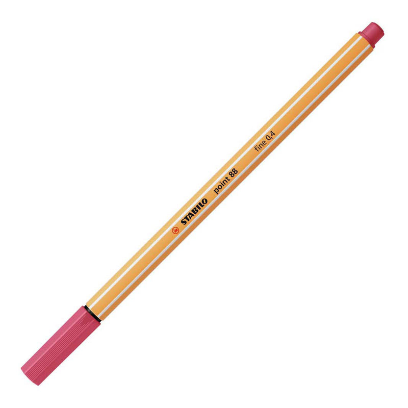 Afbeelding laden in galerijviewer, Stabilo point 88 - fineliner - aardbeien rood (88 49)
