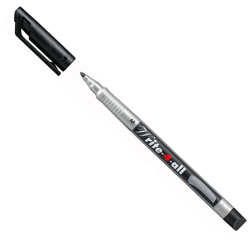 Afbeelding laden in galerijviewer, Stabilo write-4-all - permanent marker - medium - zwart
