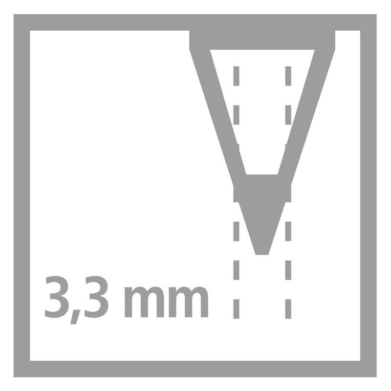 Afbeelding laden in galerijviewer, Stabilo all glaspotlood - kleur- en grafietpotlood - bruin
