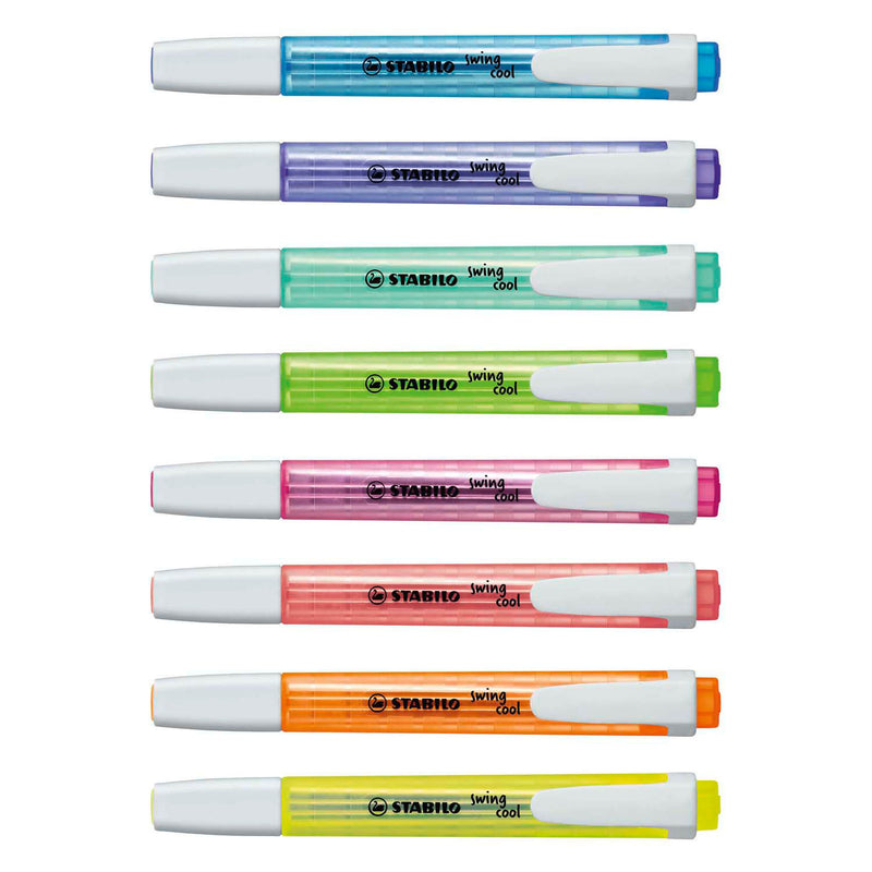 Afbeelding laden in galerijviewer, Stabilo swing cool - markeerstift - set met 8 stuks
