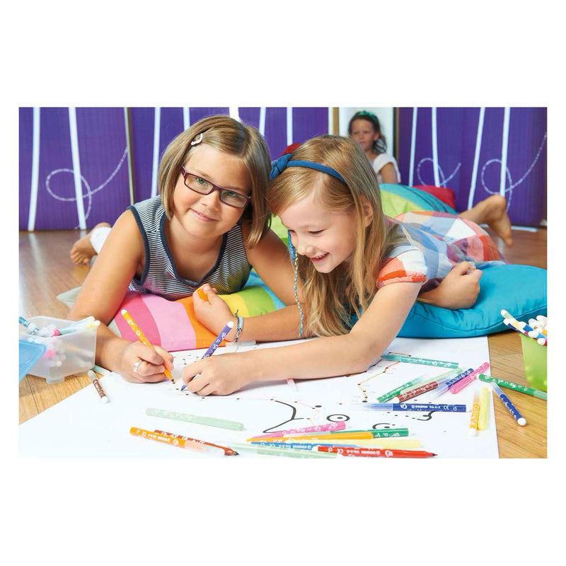 Afbeelding laden in galerijviewer, Stabilo trio a-z - viltstift - set met 24 stuks
